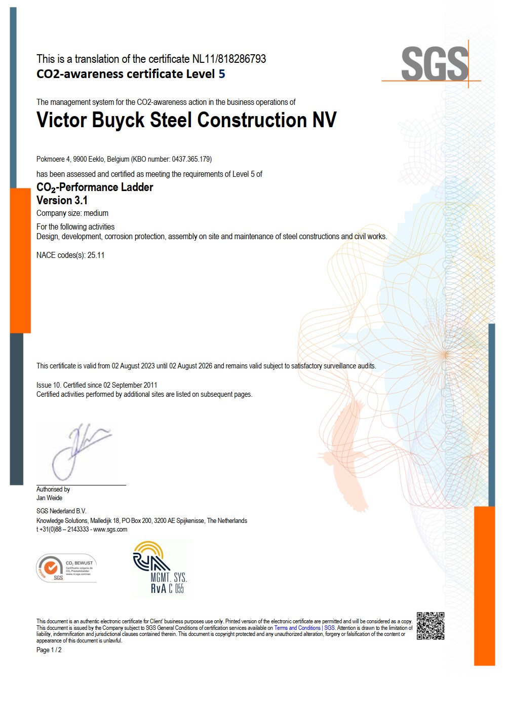 Victor Buyck Steel Construction - CO2 performance ladder level 5 certificate (ENG).jpg