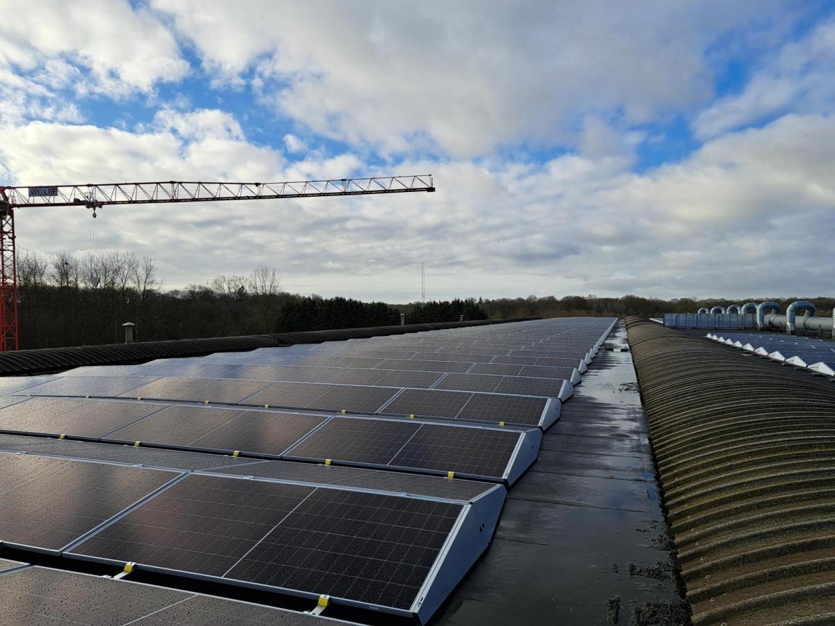 Victor Buyck Steel Construction Zonnepanelen Victor Buyck Steel Construction Zonnepanelen