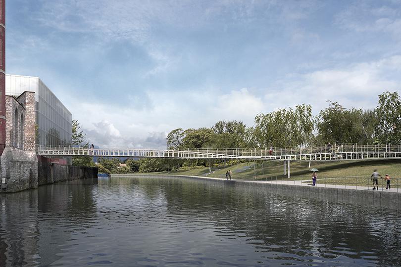 Victor Buyck Steel Construction Bath Quays Bridge (Marc Mimram)