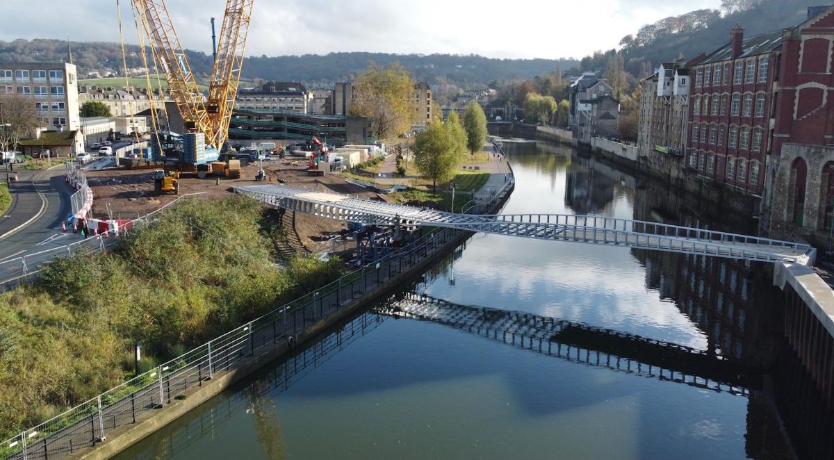Victor Buyck Steel Construction Bath Quays Bridge Victor Buyck Steel Construction Bath Quays Bridge