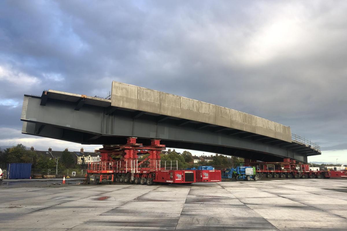 Victor Buyck Steel Construction Gull Wing Bridge Lowestoft