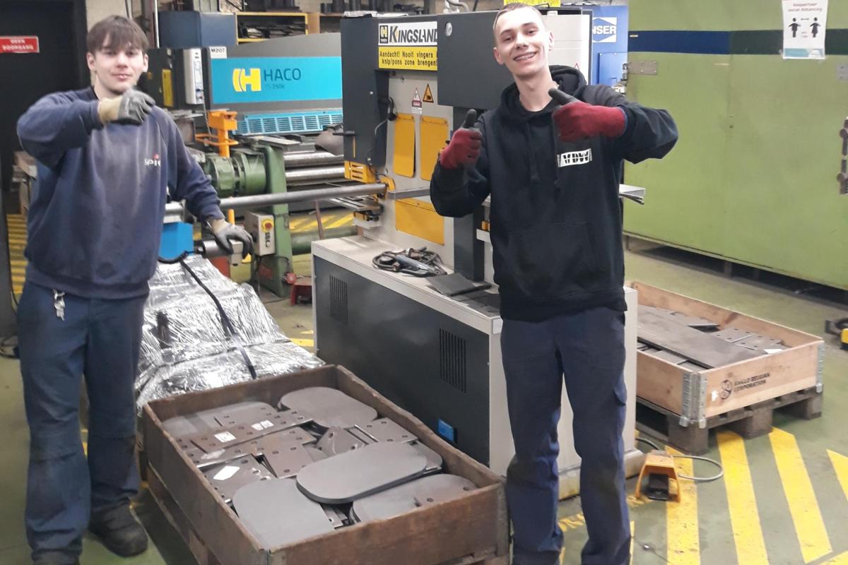 Victor Buyck Steel Construction Schenking staal Victor Buyck Steel Construction Schenking staal