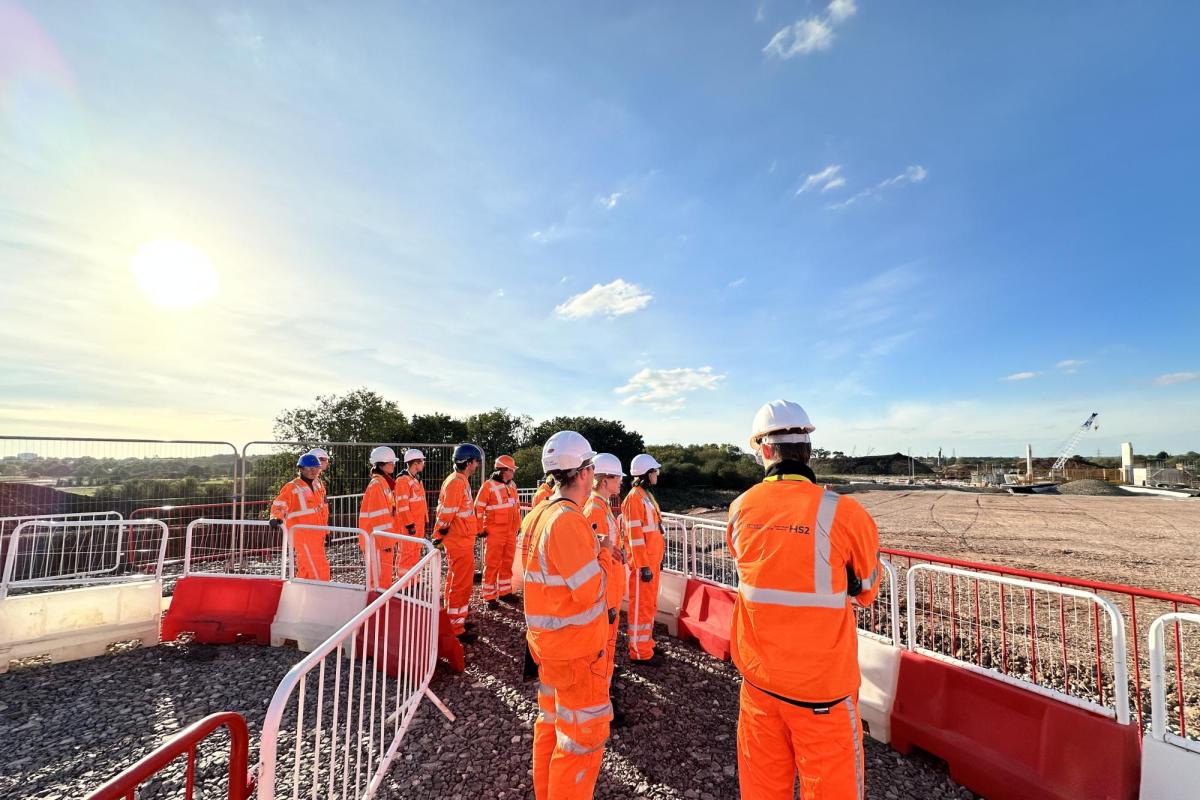 Victor Buyck Steel Construction - Students visit U.K. 
