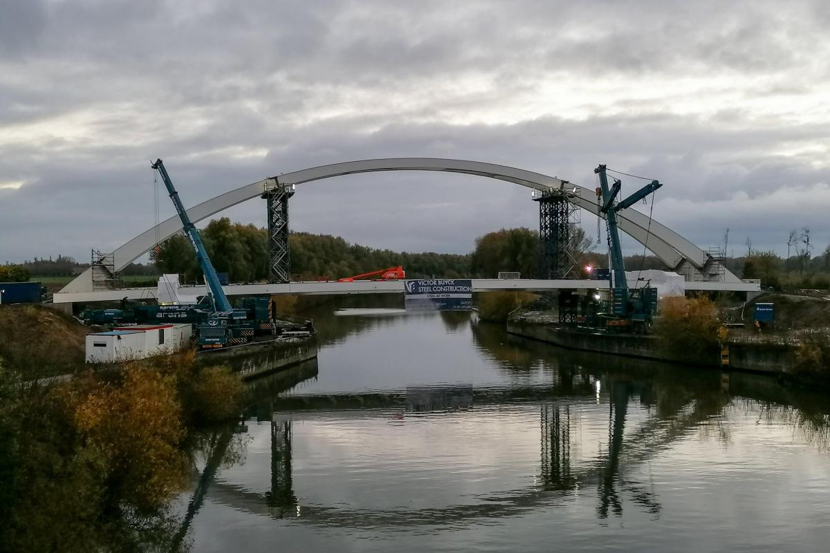 Victor Buyck Steel Construction - Wegbrug Ooigem Victor Buyck Steel Construction - Wegbrug Ooigem
