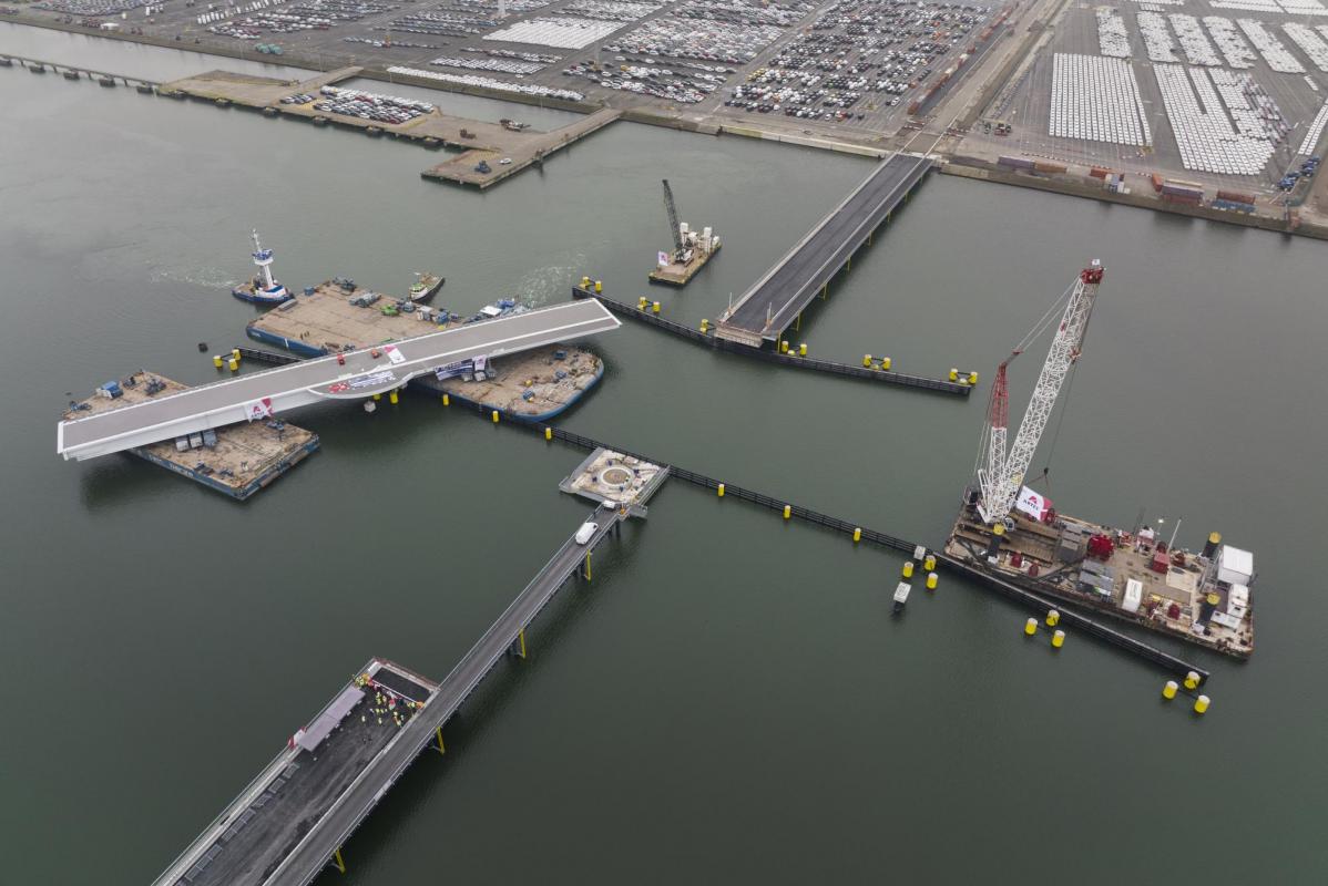 Victor Buyck Steel Construction - Zeebrugge Verbindingsdok Victor Buyck Steel Construction - Zeebrugge