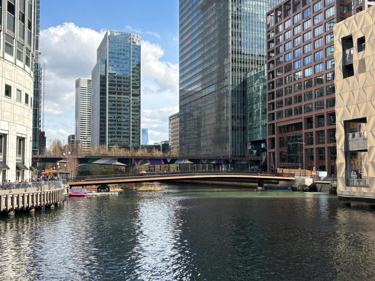 Victor Buyck Steel Construction Middle Dock Bridge Canary Wharf Contractors Victor Buyck Steel Construction Middle Dock Bridge Canary Wharf Contractors