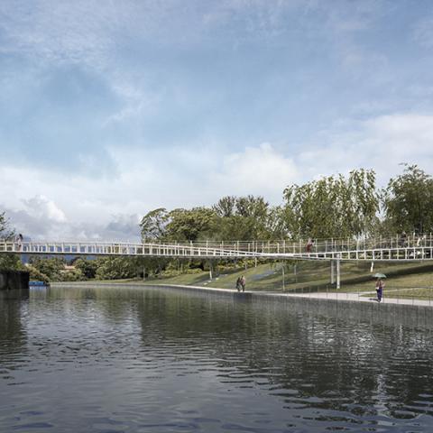 Victor Buyck Steel Construction Bath Quays Bridge (Marc Mimram)