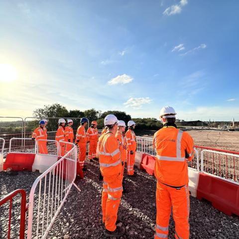 Victor Buyck Steel Construction - Students visit U.K. 