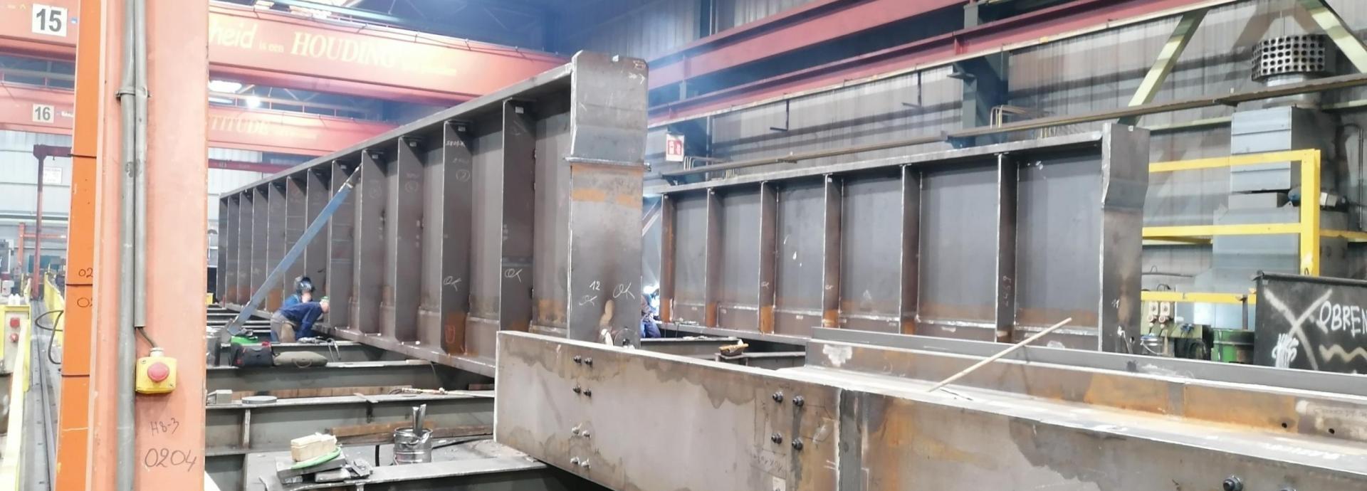 Victor Buyck Steel Construction AMG 6 Kraanbaanliggers Victor Buyck Steel Construction AMG 6 Kraanbaanliggers
