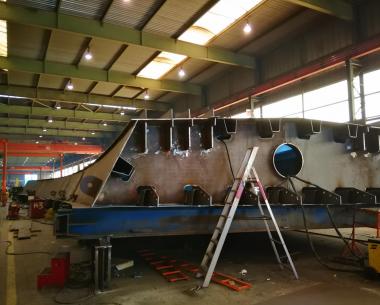 Pont Patton, Victor Buyck Steel Construction