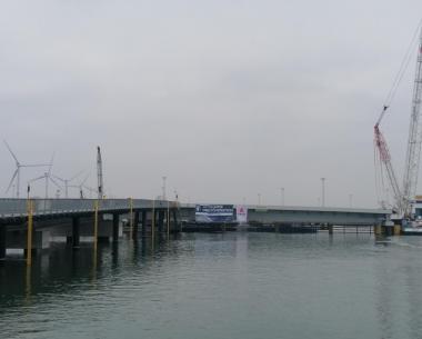 Victor Buyck Steel Construction Draaibrug Verbindingsdok Zeebrugge