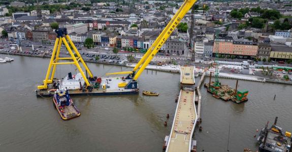 Victor Buyck Steel Construction Waterford Sustainable Transport Bridge